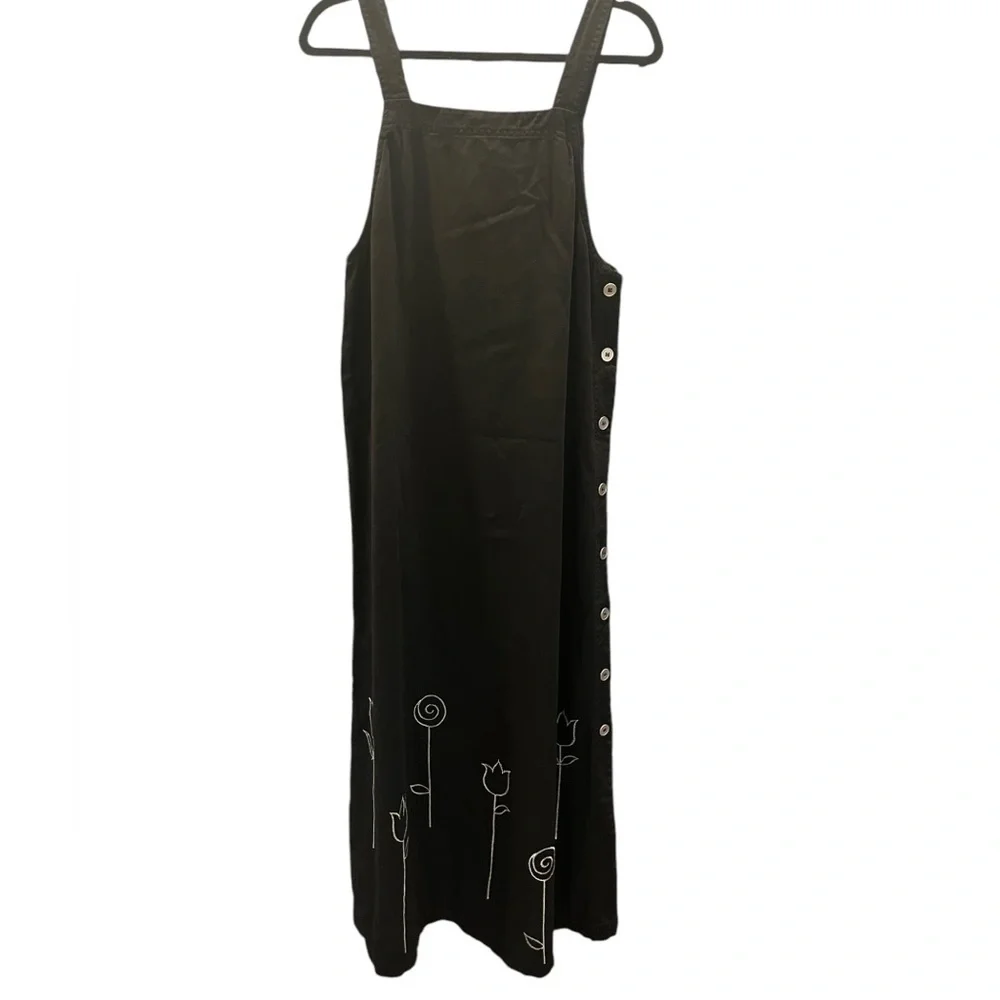 David Dart Maxi Embroidered Dress. Size M - Picture 2 of 6